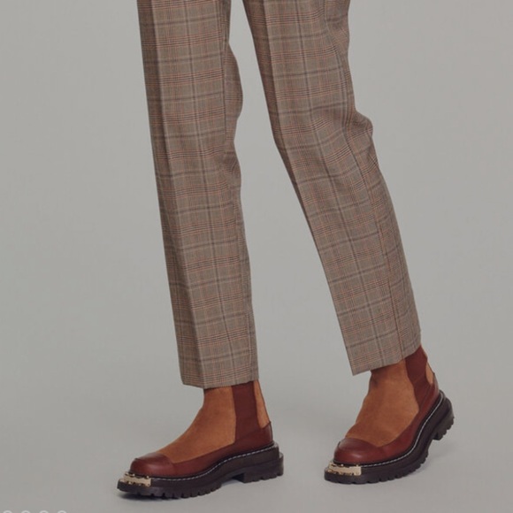 Sandro - Leather and suede boots with notched
sole - Picture 2 of 9